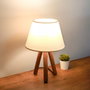 Opviq Lámpara de Mesa AYD-2845 Crema
